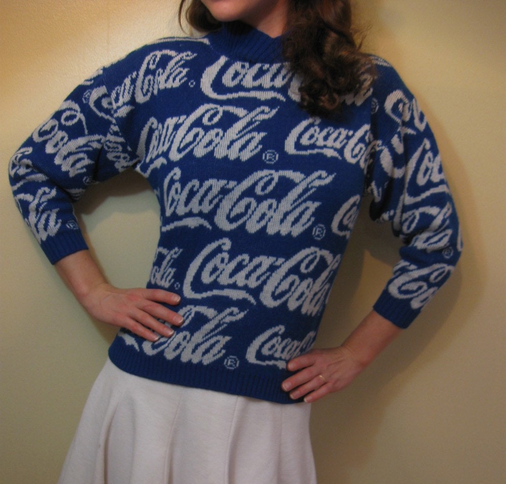 coca cola sweater