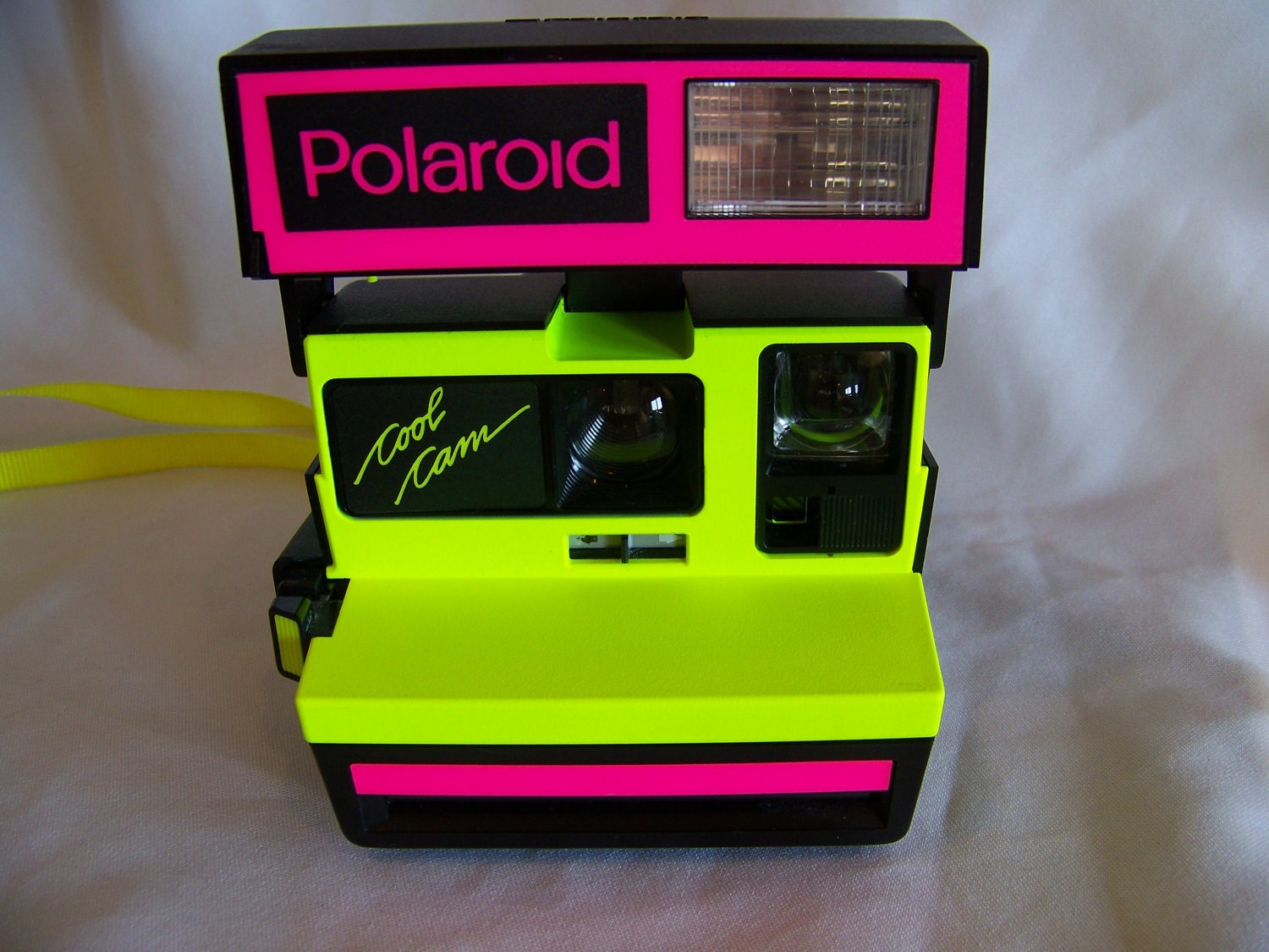 Polaroid Cool Cam Neon Green and Pink FILM Tested
