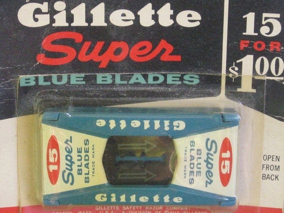 gillette super blue razor