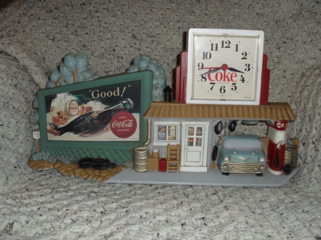 Vintage Coca Cola Clock