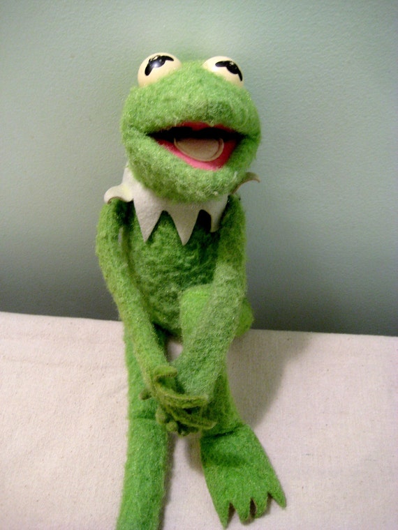 kermit plush 9 inch 1979