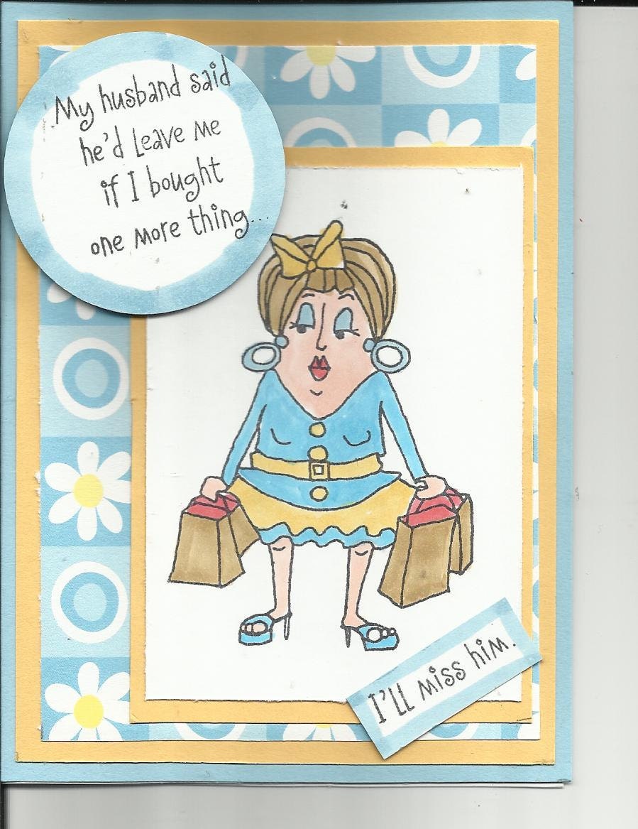 A Funny Thinking Of You Card 