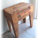 Shipping Crate TABLE DRAMBUIE Liqueur Co. Ltd. Edinburgh Scotland PRIMATIVE Upcycled Reclaimed Distressed
