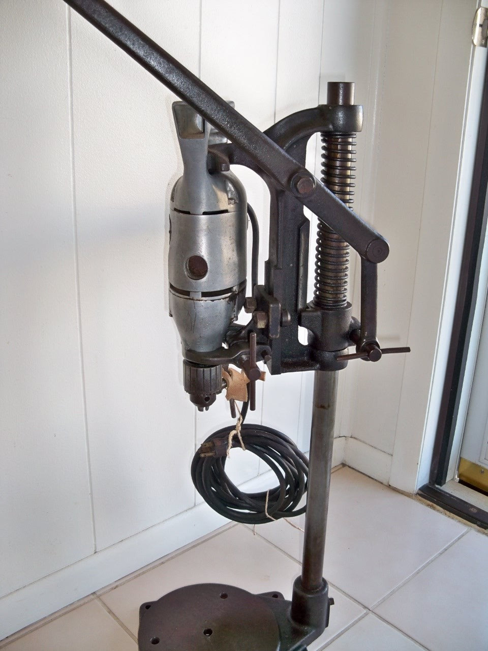 Benchtop Drill Press Vintage Old Antique by MrsRekamepip on Etsy