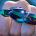 HOLOGRAM RAINBOW Quartz Cluster Ring