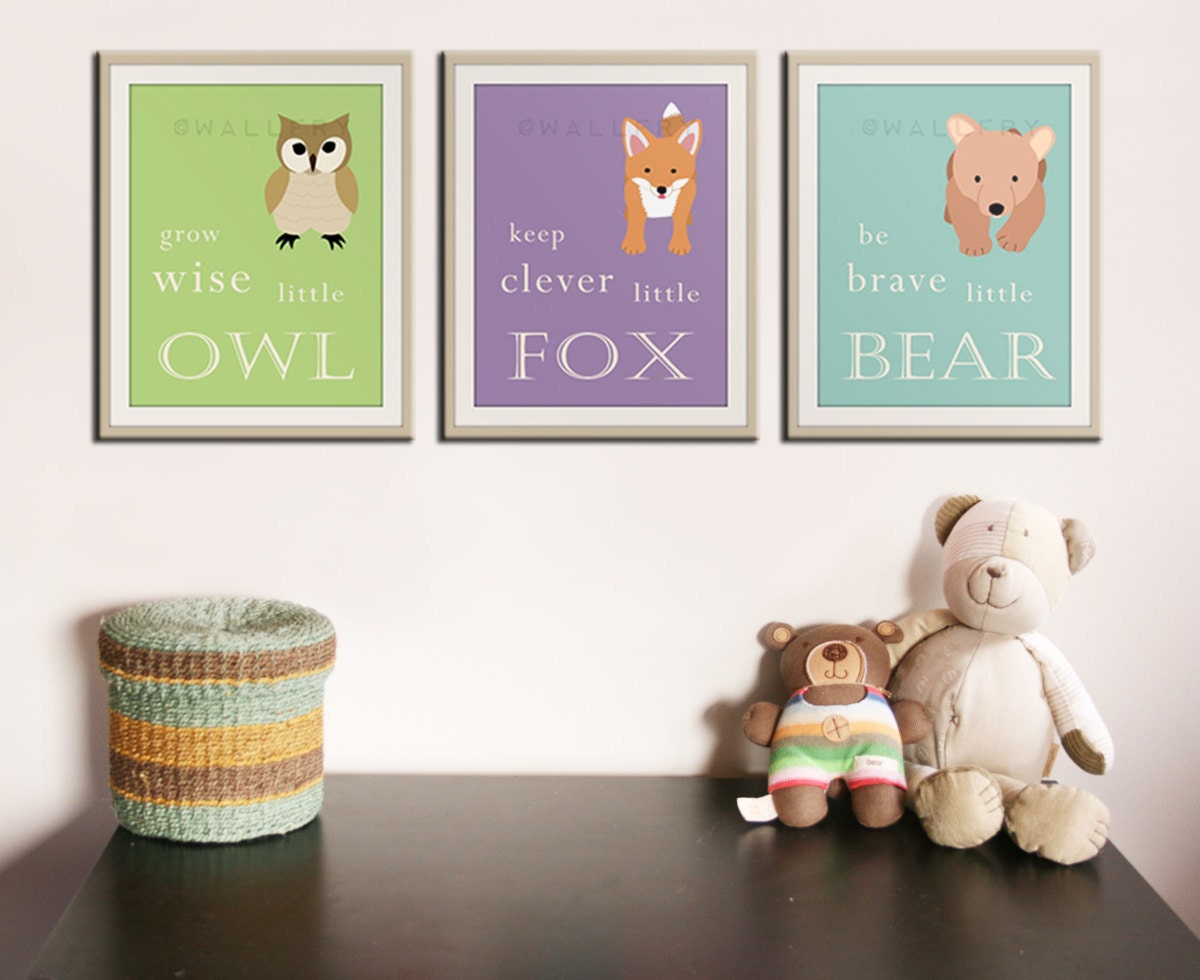 Baby nursery art  prints Inspiration typography prints 