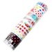 Adhesive Deco Mini Tape Stickers 10 ROLLS SET - E - Piano, Pen, Polka dots, fruit, cars