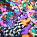 10 Random Kandy Kandi Candy Candi Bracelets Colorful Plastic