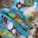 READY TO SHIP Mini Jewelry Roll-Up Travel Clutch by GrammiesQuiltz Ships Priority Mail