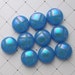 Dichroic Glass Mini Cabs, Dichroic Beads, Dichroic Cabochons, Glass Beads, Buttons 4662