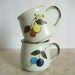 His and Hers Vintage Stoneware Mugs