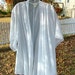 Reserved SALE 1970s White cotton and lace top by Wear Abouts