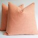 Sukan / SET (2 piece), Decorative Pillows, Cushion Covers, Throw Pillow Covers, Accent Pillows 18x18 inch, Orange