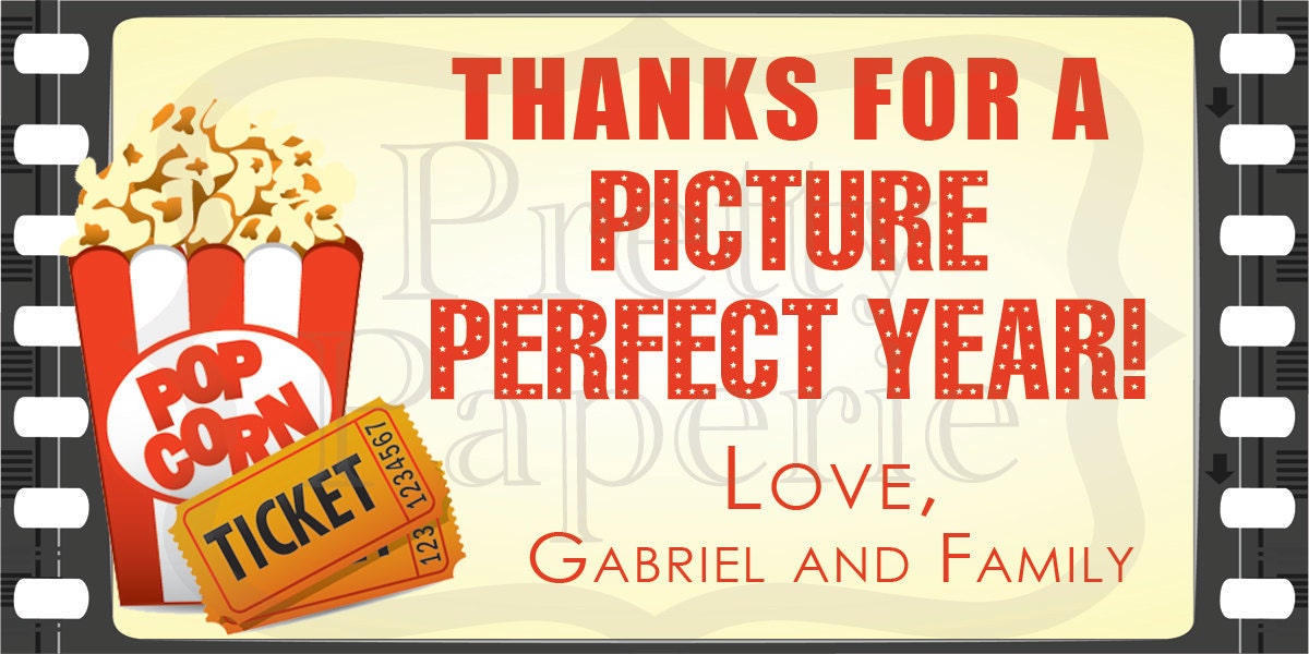 IMMEDIATE DOWNLOAD Teacher Gift Giving Picture Perfect Year