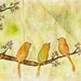 Birds on Berry Tree, Akebono