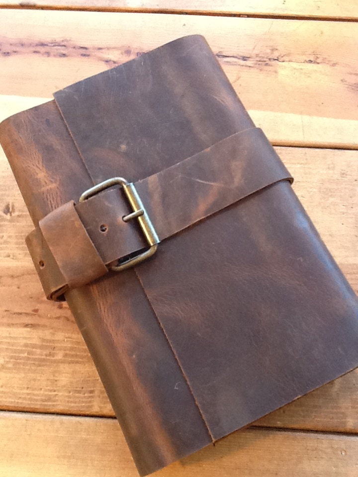 Personalized leather notebook Leather notebook cover Men