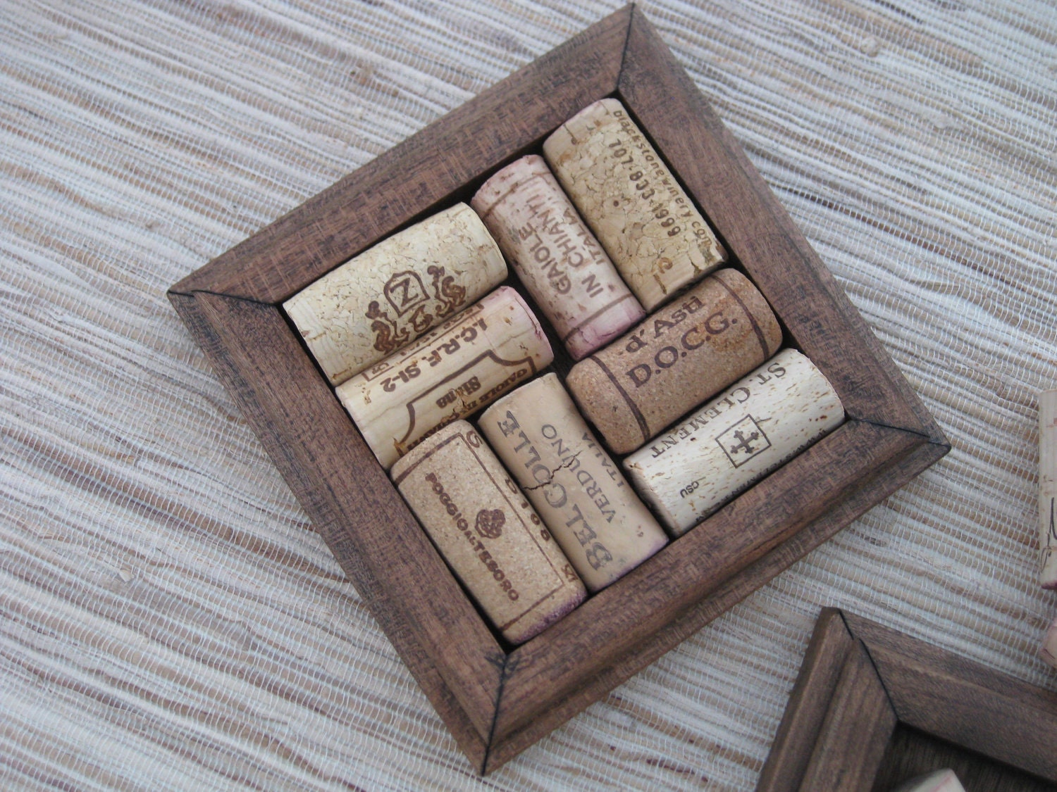 Crafts with Wine Corks DIY Wood Coasters reclaimed wood