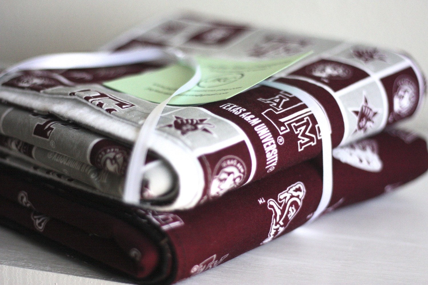 Texas A&M Swaddle Blankets Set of 2