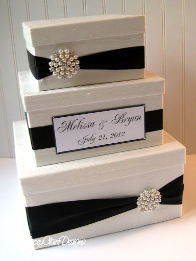 Wedding Gift Box Card Box Money Holder Custom Made