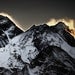 mt everest at sunrise
