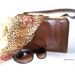Vintage 1950s 50s REPTILE Handbag Purse Mad Men Style