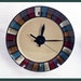 Ceramic Wall Clock Plate fan edge design.