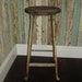 Vintage Industrial Machinist Stool