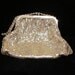Vintage Purse Mesh Purse Whiting And Davis Purse Wedding Bag 1930s Silver Mesh Purse Evening Bag Bridal Purse