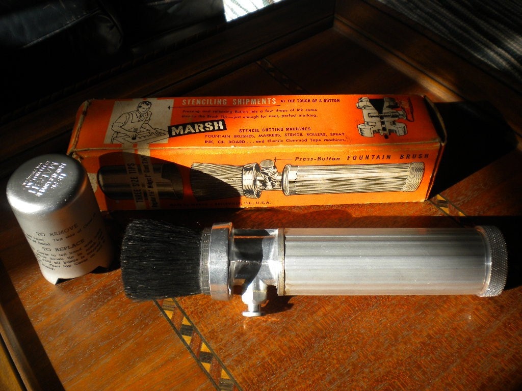 Marsh FB26 Fountain Brush and cover