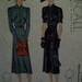 Vintage 1930s Mccall Dress Pattern Size 14