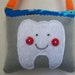 Tooth Fairy Pillow Boys Sharks