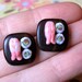 Shrimp and Cucumber Roll Sushi Earrings by Coryographies