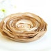 CLEARANCE - all must go,,Fabric Flowers, Toffee, Desert Sand, Peach Flower brooch hair clip, Fabric brooch, Fabric Flower, free shipping
