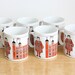 Vintage Set of 6 Staffordshire Beefeater London Mugs