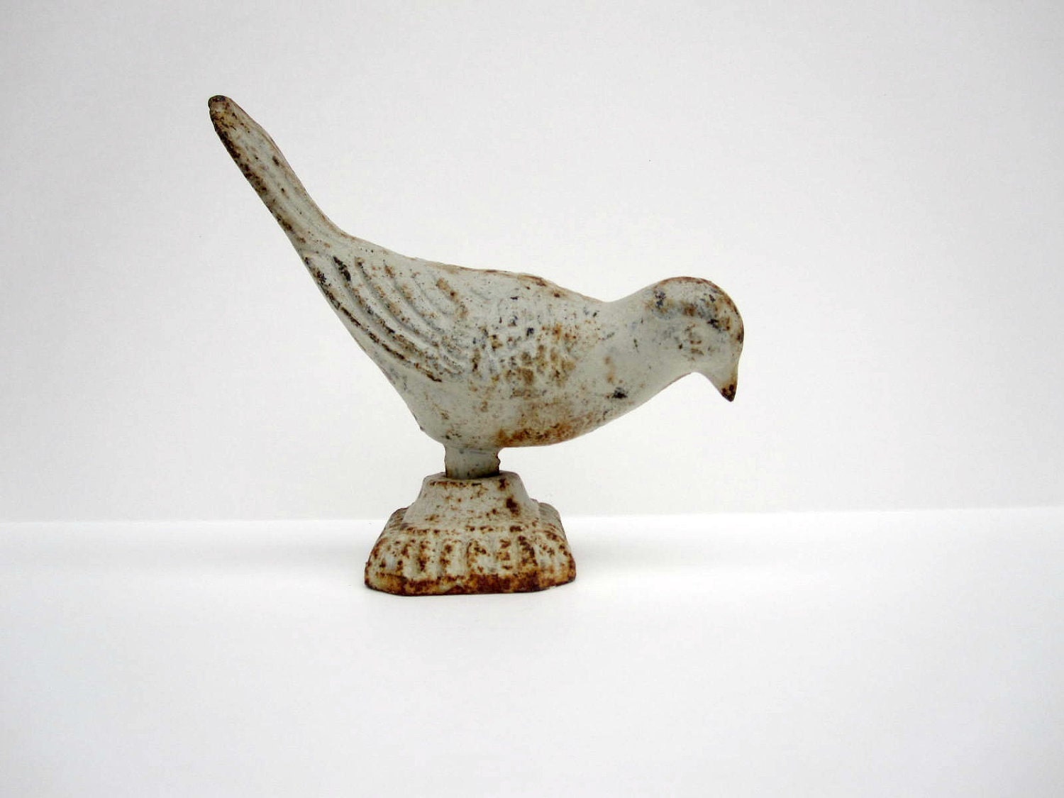 iron bird figurine