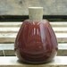 Brown glass magic potion jar