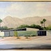 Palm Springs Mid-Century Home Series, Oil Painting By Dean Nielson