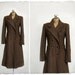 vintage mousy DOUBLE BREASTED trench // princess coat