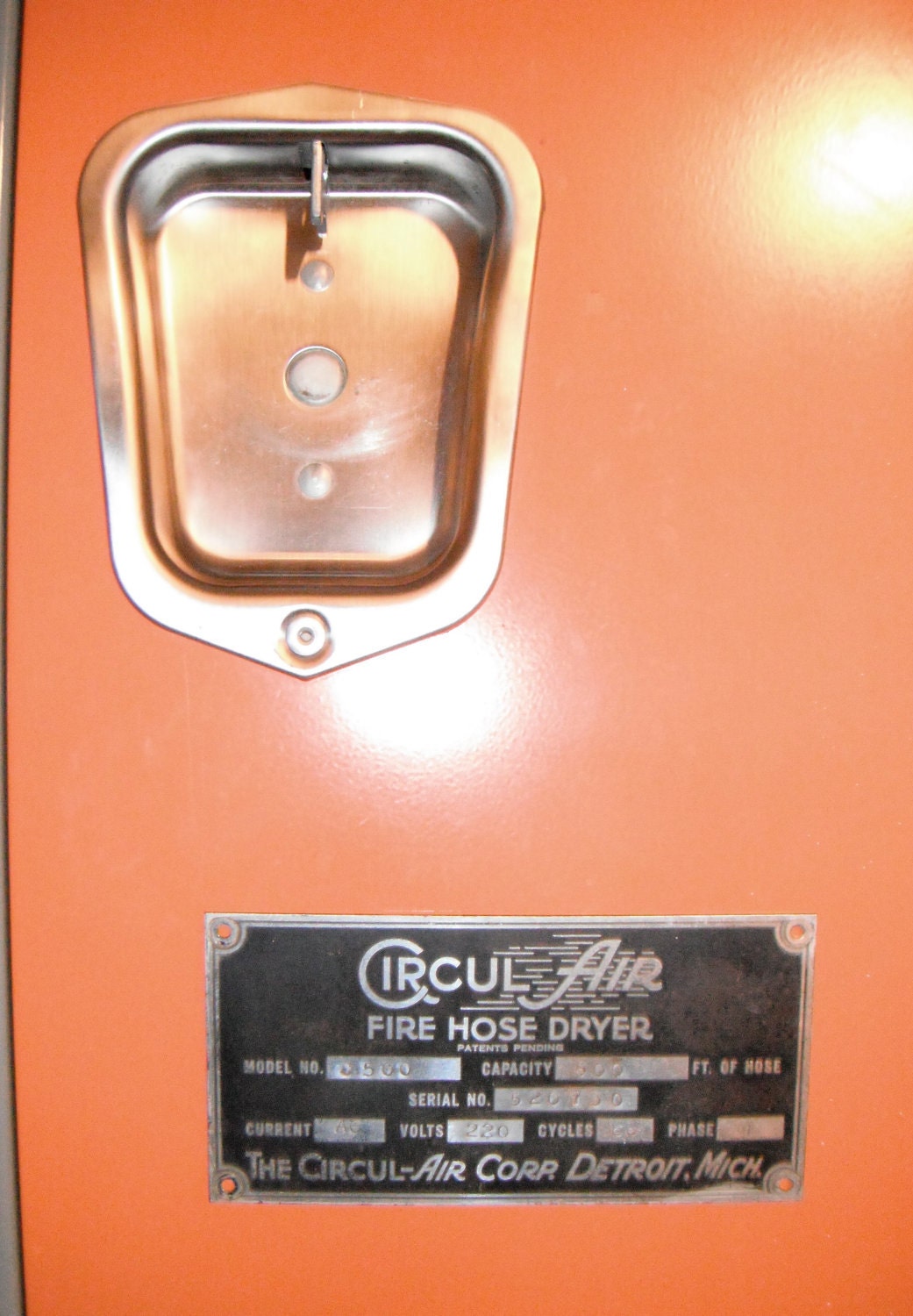 Industrial CirculAir Fire Hose Dryer Firehouse brass