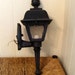 Vintage Hinkley Cast Iron Pineapple Top Porch lantern USA