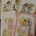 RESERVED - Sweet Little Girl Cards