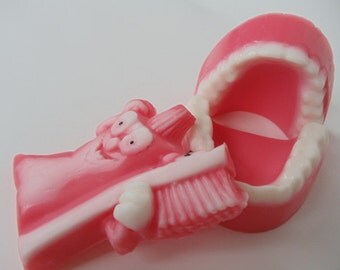 Denture Soap Set - birthday gag gift, over the hill gift, dentist gift