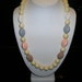 Vintage 1950s Beaded Costume Necklace