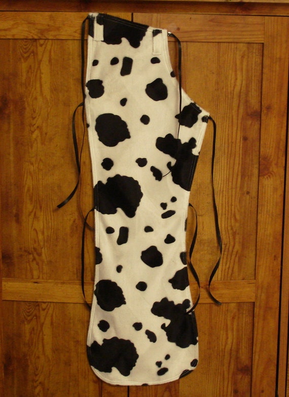 Reserved For Tneurohr Cow Print Chaps & Cowgirl by murf56dubois