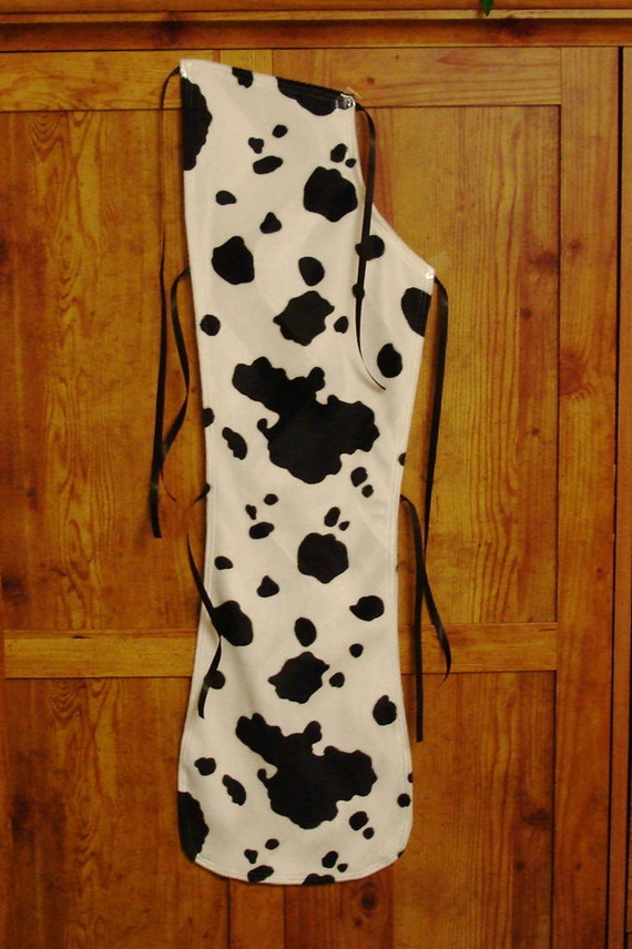 Cow Print Chaps