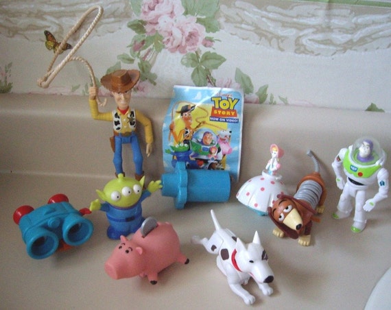 TOY STORY BURGER KING HAPPY MEAL TOYS COMPLETE SET OF 8