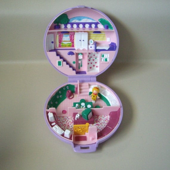 polly pocket case house