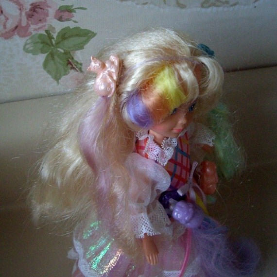 Vintage Lady Lovely Locks doll with four Pixie Tails 1987