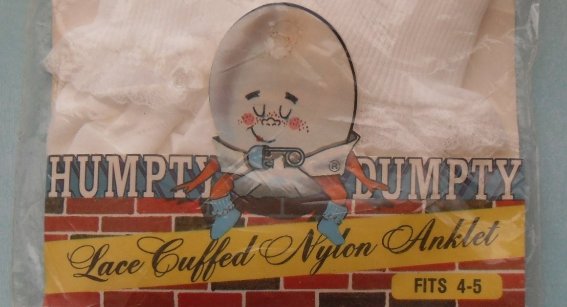 Humpty Dumpty Brand Vintage Socks