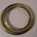 Vintage / CLEAR ASYMMETRICAL BANGLE / Bracelet / Lucite / Olive / Khaki / Green / Clear / Transparent / Trendy / Fashionista / Accessory